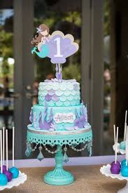 The Very Little Mermaid Mermaid Birthday Cakes Mermaid Birthday Party Mermaid Theme Birthday