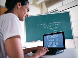 Placeit Mockup Template Of Male Student In Classroom Using An Hp Laptop Mockup Template Hp Laptop Templates