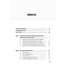 Pembahasannya secara utuh terintegratif mencakup 4 (empat) konsensus kebangsaan dan dikemas kedalam 9 (sembilan) substansi kajian, yakni hakikat pkn, identitas nasional, integrasi nasional, konstitusi indonesia, Pendidikan Kewarganegaraan Bingkai Nkri