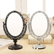 Three arches in brass with silver nishing, and one arch in cast brass with antique silver nishing; Vintage Makeup Mirror Desktop Rotatable Mirror With Butterfly Rose Vines Decor Tool Me88 Onshopdeals Com