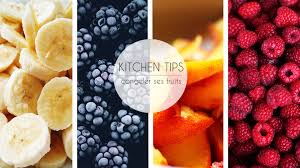 Congeler Ses Fruits Pour Smoothies Et Autres Snacks Fruites Kitchen Tips