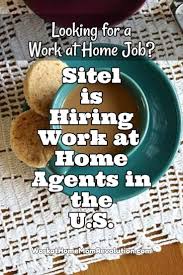 Sitel Hiring Work At Home Agent Jobs In U S Make Money Traveling How To Make Money Work From Home Moms