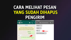 Cara Melihat Pesan Whatsapp Yang Sudah Dihapus Oleh Si Pengirim Evotekno