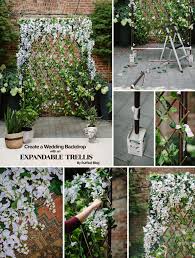 Backdrop frame diy wedding backdrop wedding stage decorations backdrop decorations photo booth backdrop backdrop stand backdrop ideas decoration evenementielle pvc pipe projects. Wedding Backdrop With A Garden Trellis Wisteria Ceremony Arch Wedding Decorations Afloral Com