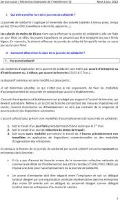 Exemple de lettre type respect des horaires ce modele de lettre type est un exemple note annuelle sur les conges payes 20172018. La Journee De Solidarite Pdf Free Download