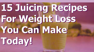 healthy juicing recipes for weight loss