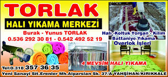Kirikkale Hali Yikama Firmalari Torlak