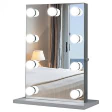 Certains filtres de recherche ne sont pas corrects lampe sur pied roche bobois hauteur générale de la lampe: Miroir Maquillage Hollywood Pour Coiffeuse Grand Miroir Lumineux De Table Dim 60l X 22l X 72h 9 Ampoules Led Miroir Decoration Murale Decoration Gifi