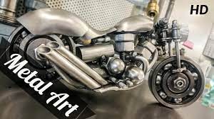 Check spelling or type a new query. Metal Art Handmade Motorcycle Sculpture Youtube