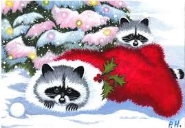 The best selection of royalty free christmas racoon vector art, graphics and stock illustrations. 90 Raccoons Christmas Ideas Raccoon Christmas Raccoon Art