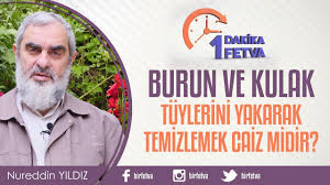 Burun Ve Kulak Tuylerini Yakarak Temizlemek Caiz Midir Birfetva Nureddin Yildiz Youtube