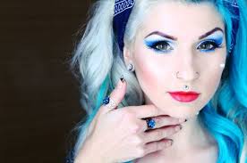 airica michelle teal blue turquoise hair