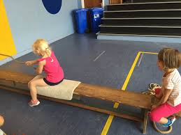 Pin Von Judith Van Auf Gym Bewegungsbaustelle Kindergarten Wippe