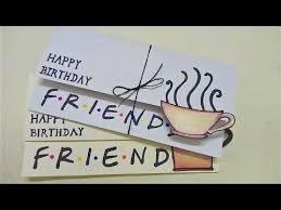 With that in mind, here are some examples of birthday wishes for best friends and close friends that you could use as a starting point to write your own note of encouragement. Simple Birthday Card For Friends Friends Diy Youtube Birthday Cards For Friends Happy Birthday Cards Diy Creative Birthday Cards