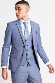 Check spelling or type a new query. Sid Blue Grey Check Three Piece Suit Marc Darcy