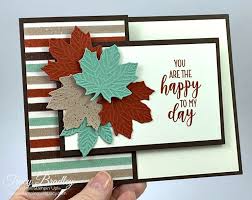 Stampin Up Gathered Leaves Dies Stamping With Tracy Cards Handmade Stampin Up Stamping Supplies