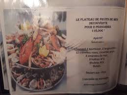 Plateau The Picture Of La Maison Des Coquillages Royal Bar Houlgate Tripadvisor