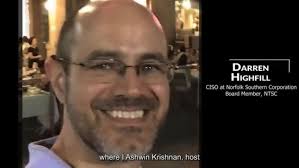 Darren Highfill, CISO at Norfolk Southern Corporation, hosted by Ashwin  Krishnan