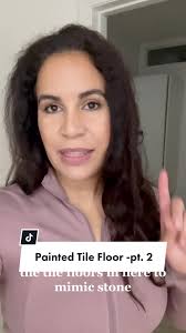 Paint Tile to Look Like Old Stone