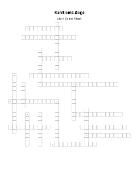 Kreuzwortratsel Rund Ums Auge Als Pdf Arbeitsblatt Schulraetsel De