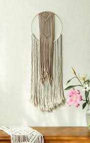 5 out of 5 stars with 1 ratings. Gold Ring Wall Decor Off White And Pink Wall Art Macrame Wall Hanging Home Decor Boho Chic Wall Handmade Home Decor Home Decor Decor