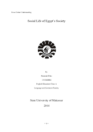 Ph negera maju berkembang ph geo kls xii. Doc The Social Life In Egypt Hamsiah Diko Academia Edu