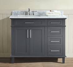 Add style and functionality to your bathroom with a bathroom vanity. 42 Bathroom Vanity