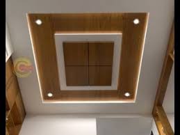 White wood fall ceiling, lahore, pakistan. Wood Polish Design On False Ceiling Ak Designer Youtube