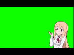 Umaru Chan Green Screen Chroma Key Youtube In 2021 Greenscreen Green Screen Video Backgrounds Green Screen Backgrounds
