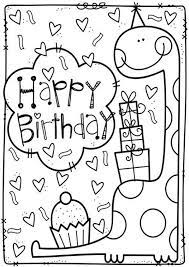 The coloring pages are printable and can be used in the classroom or at home. Free Easy To Print Happy Birthday Coloring Pages Birthday Coloring Pages Dinosaur Coloring Pages Happy Birthday Coloring Pages