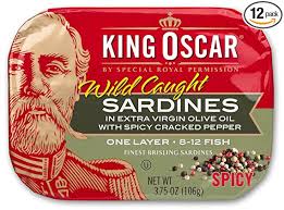 KO Sardines with Cracked Pepper
