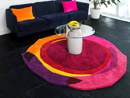 Round Rug - Deep Sunset | Sonya Winner Contemporary Rugs