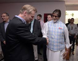 Belated happy birthday mr christopher nolan ! After Shah Rukh Khan And Kamal Haasan Amitabh Bachchan Meets Filmmaker Christopher Nolan Bollywood News Bollywood Hungama