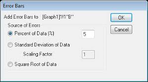 How to calculate error bar in excel. Help Online Origin Help Adding Error Bars To Your Graph