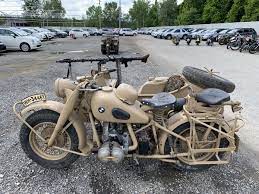 1941 Bmw R75 With Sidecar For Sale At Auction Sidecar Bmw Motorcycle