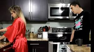 Son Fuck Step Mom in Kitchen Full Hot: Kissing Porn
