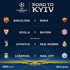 What time does the champions league draw start? Champions League Quarter Final Draw Liveonscore Com