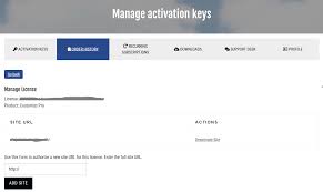Changing The Website Domain Attached To An Activation Key Press Customizr Documentation