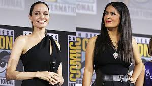 Film is dated for november 5 watch 'eternals': Angelina Jolie Salma Hayek Selfie Instagram Pic Shows Eternals Pals Hollywood Life
