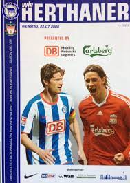 The latest football news, fixtures, results, video and more from the europa league with sky sports 22 7 2008 Hertha Berlin V Liverpool Football Program Sports Jersey Baseball Cards