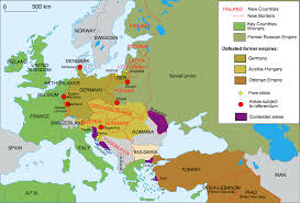 Germany political map with capital berlin national borders and. 40 Maps That Explain World War I Vox Com