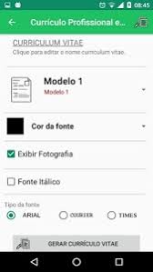 We offer image de curriculum vitae em portugues simples is similar, because our website give attention to this category, users can find their way easily and we find out the most recent pictures of de curriculum vitae em portugues simples here, and also you can have the picture here simply. Curriculo Em Portugues Com Foto 32 Apk Androidappsapk Co