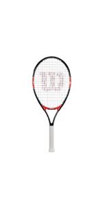 When roger federer beat lleyton hewitt in the third round of the united states open on saturday, it was a civil affair. Wilson Kinder Tennisschlager Roger Federer 19 Schwarz Rot Fur Kinder Ab 3 Jahren Bis 100 Cm Korpergrosse Wrt200500 Amazon De Sport Freizeit