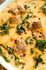 Tuscan Sausage Potato Soup Recipe Sausage Potato Soup Sausage Potatoes Sausage And Kale Soup