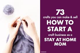 Check spelling or type a new query. 87 Crafts You Can Make And Sell As A Stay At Home Mom Twins Mommy
