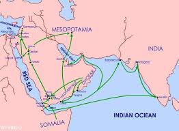 Wysinfo Docuwebs The Ancient Perfume And Incense Route Ancient Route Map