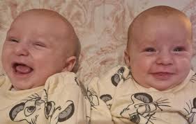 New babies, York: 'One twin did summersaults before birth'
