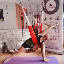 Select markets only submit your interest via the form below and select preferred location and program type to receive more details on schedules. Aerial Yoga Vaihayasa Trikonasana Pose Benefits Aeroyoga Usa Pilates Yoga Aereo Formacion De Profesores De Yoga