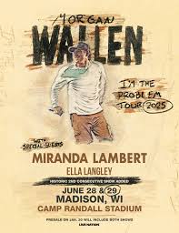 What's better than one night of Morgan Wallen at Camp Randall in Madison?  TWO NIGHTS!!! A historic second night in Wisconsin has just been added to  the #ImTheProblemTour schedule and tickets go
