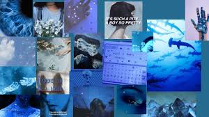 See more ideas about blue aesthetic, light blue aesthetic, aesthetic. Aesthetic Blue For Laptop Wallpapers Wallpaper Cave